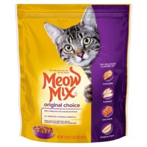 Meow Mix Original Choice Dry Cat Food – 18 oz Bag