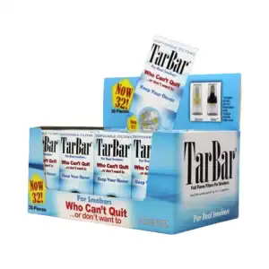 TAR BAR Cigarette Filters – Reduces Tar & Impurities (30CT/24PC)