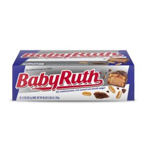 Baby Ruth Candy Bars, 1.9 oz, 24-Count Box