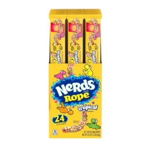 Nerds Rope Candy – 24 Count, 0.92 oz - Tropical
